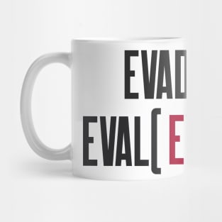 Secure Coding Evade Eval Evil Best Practice Mug